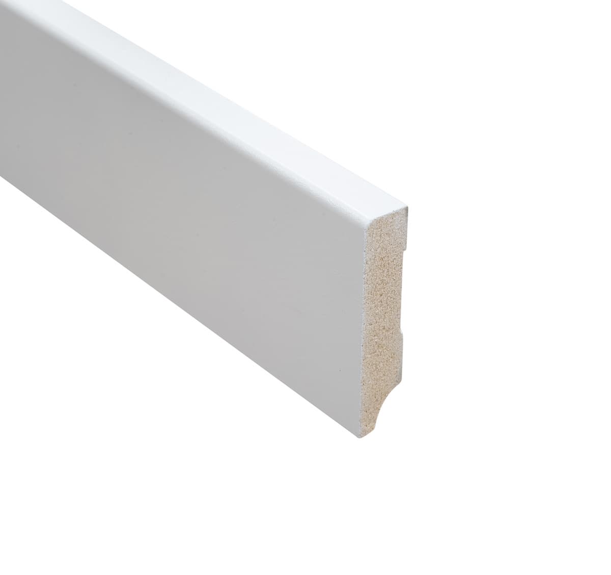 Floer MDF plint – Wit gegrond
