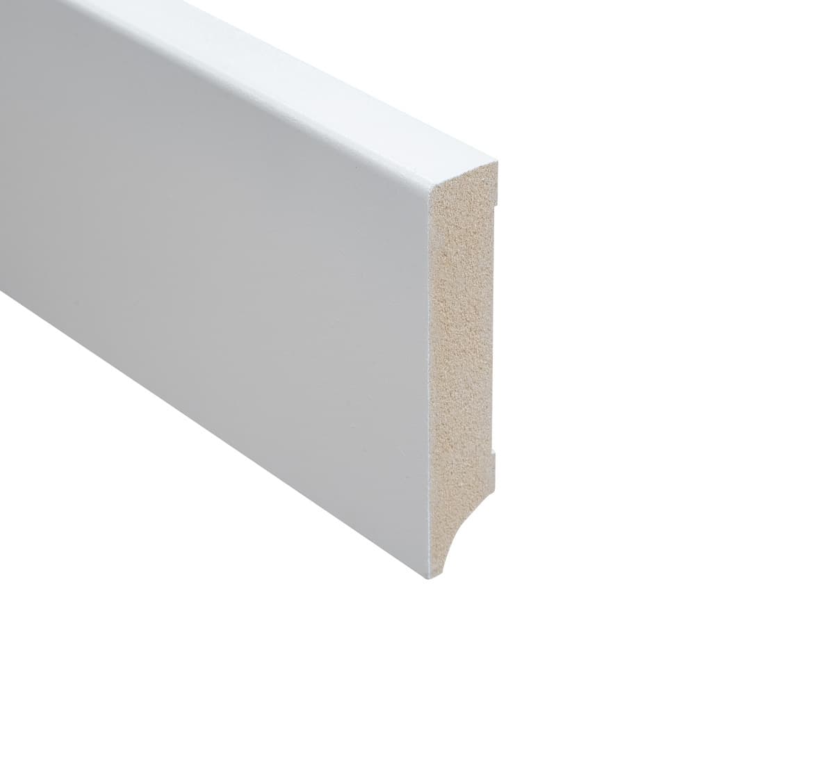 Floer MDF plint – Wit gegrond